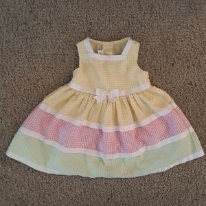 Vintage 2T Bonnie Jean Seersucker Dress